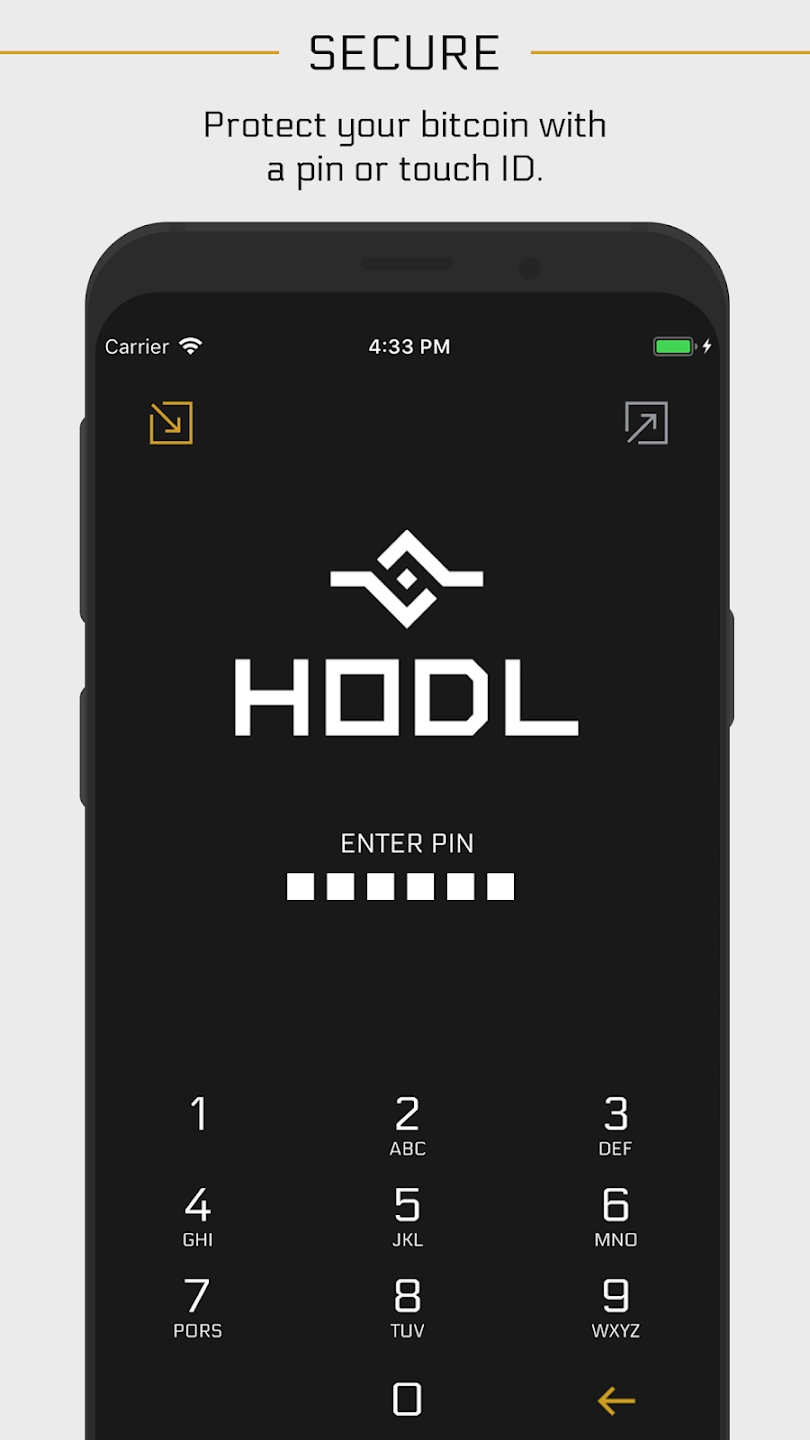 HODL Wallet ဖန်သားပြင်ဓာတ်ပုံ 0