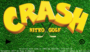 Crash Nitro Golf ဖန်သားပြင်ဓာတ်ပုံ 0