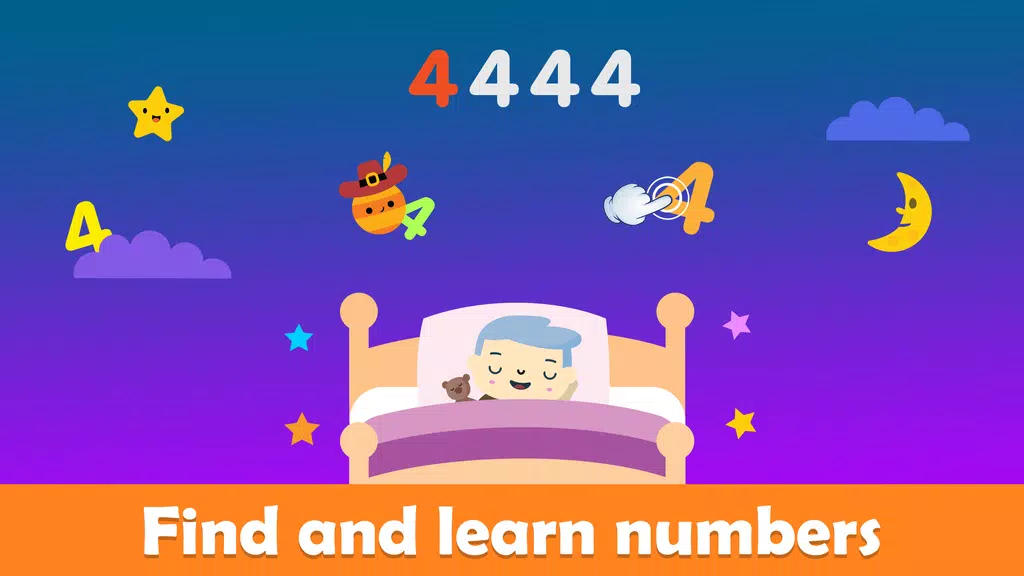 Learning 123 Numbers For Kids Captura de tela 3