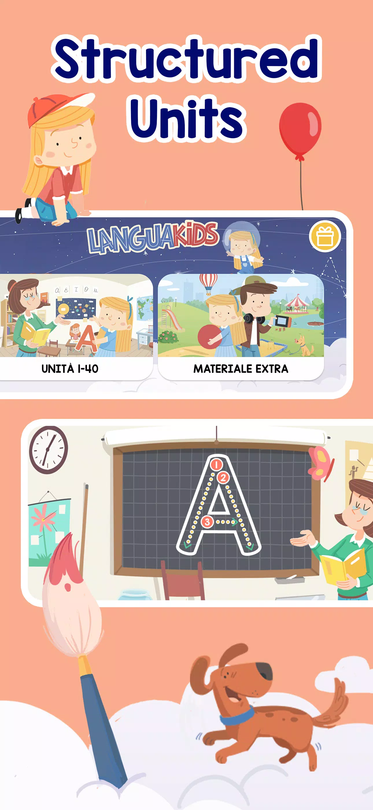 LANGUAKIDS: Italian for kids應用截圖第2張