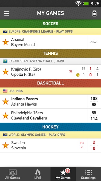 Flashscore live scores & news Screenshot 2