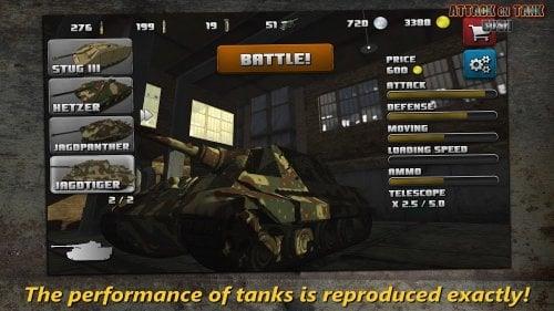 Attack on Tank : World Warfare স্ক্রিনশট 2