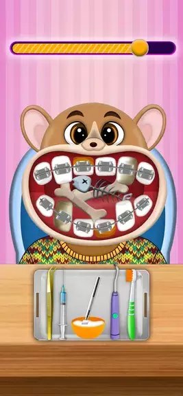 Hippo's Doctor : Dentist Games Ảnh chụp màn hình 0