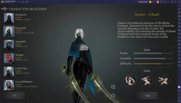 Shadow Hunter Offline Game Guide - Character Breakdown
