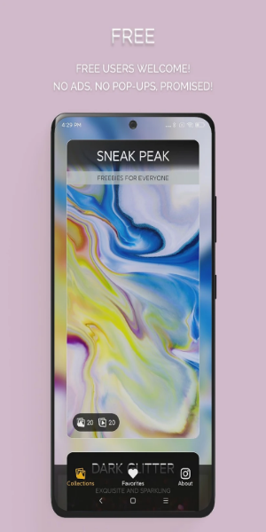 Chroma Galaxy Live Wallpapers Tangkapan skrin 1