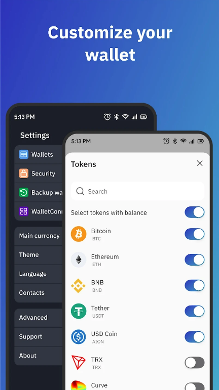 IronWallet Cold Crypto Wallet Screenshot 2