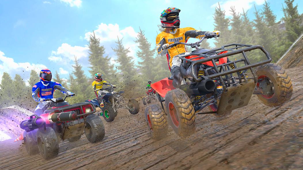 ATV Quad Bike Derby Games 3D Mod Скриншот 3