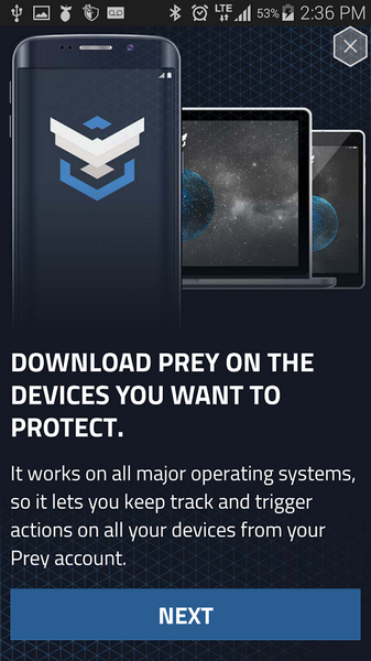 Prey: Find My Phone & Security Screenshot 1