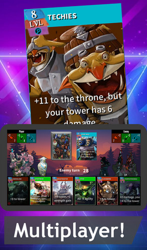 DOTA CARDS : ARCHMAGE 스크린샷 1