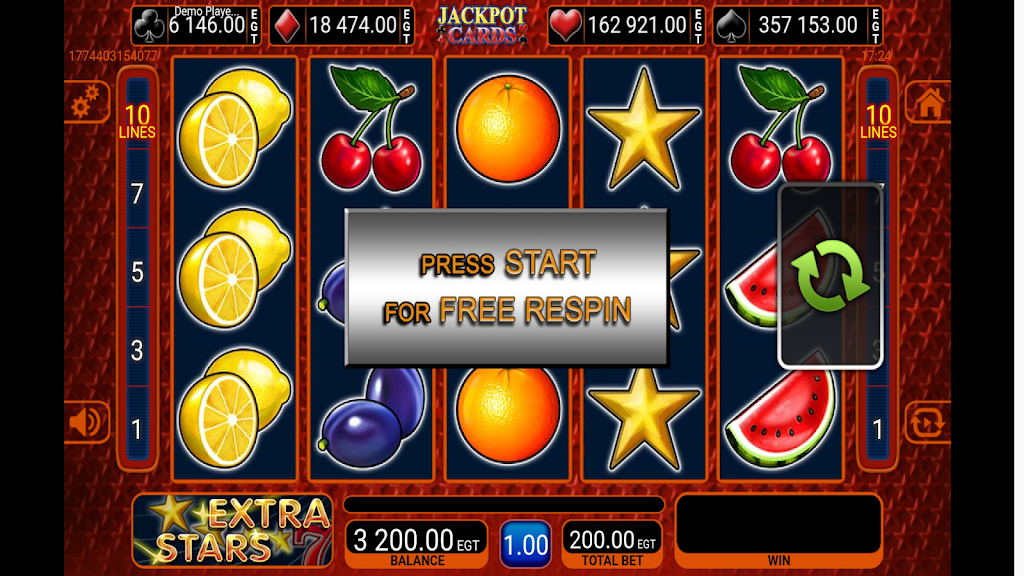 Extra Stars Slot Screenshot 0