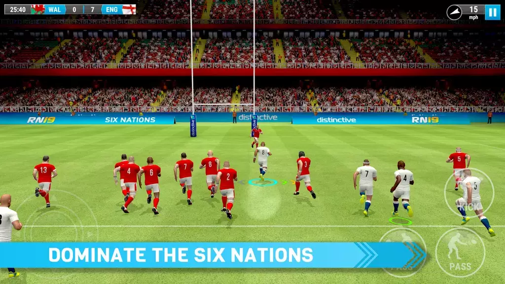 Rugby Nations 19 Ảnh chụp màn hình 0