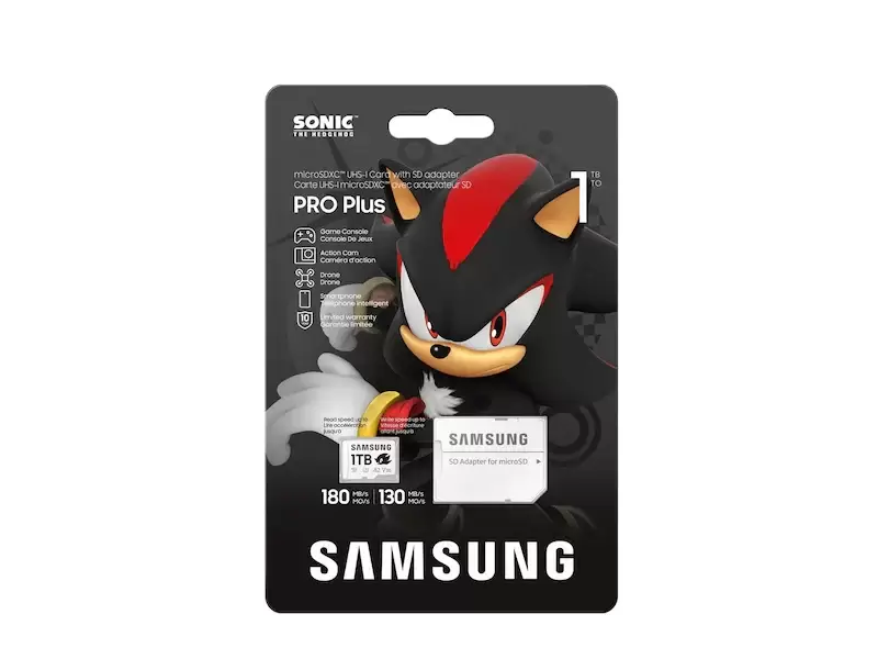 PRO Plus Sonic the Hedgehog™ + Adapter microSDXC 1TB