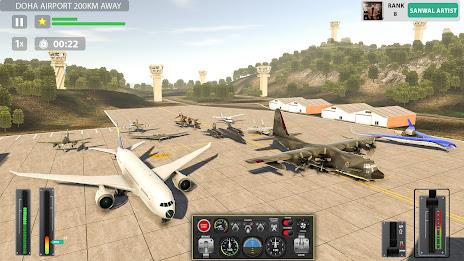 Fly Airplane flight simulator 스크린샷 3