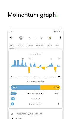 FotMob - Resultados de futebol Captura de tela 2