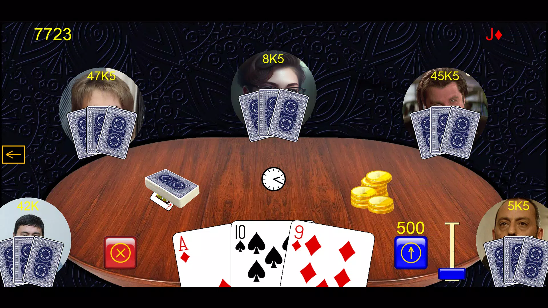 Azi card game Screenshot 1