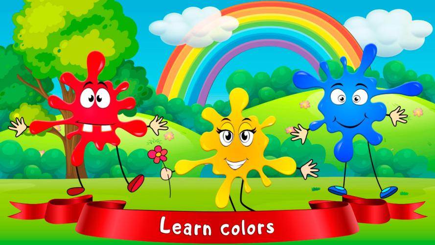 Learn Colors — Games for Kids ဖန်သားပြင်ဓာတ်ပုံ 0