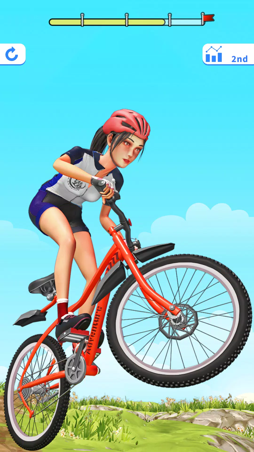 BMX Cycle Extreme Bicycle Game Capture d'écran 1