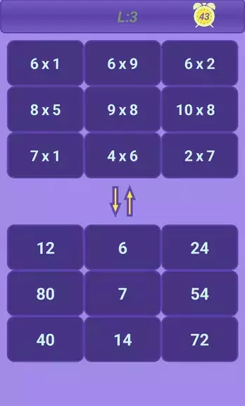 Multiplication Table: Math ภาพหน้าจอ 3