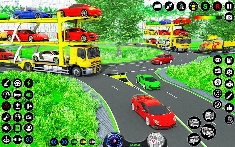 US Police Game Transport Truck Tangkapan skrin 2