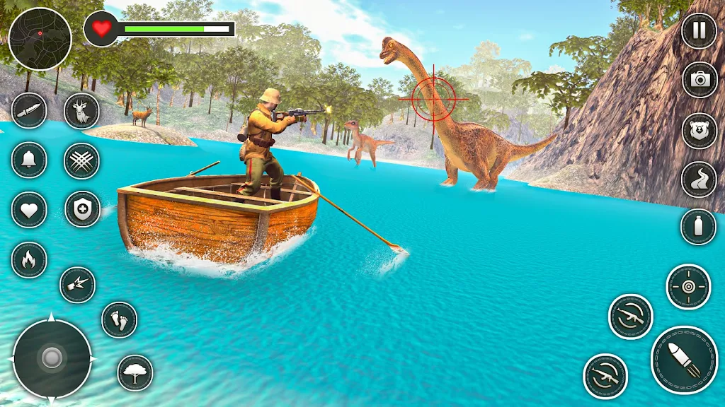 Dinosaur Hunter 3D Game Screenshot 1