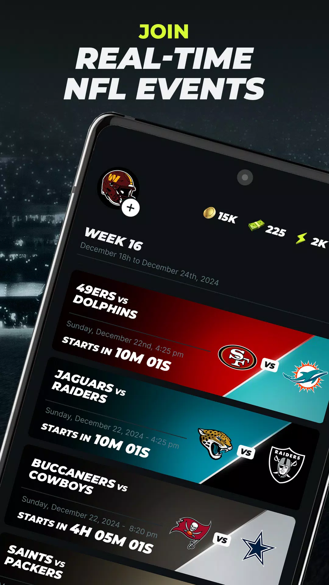 NFL Primetime Fantasy Скриншот 2