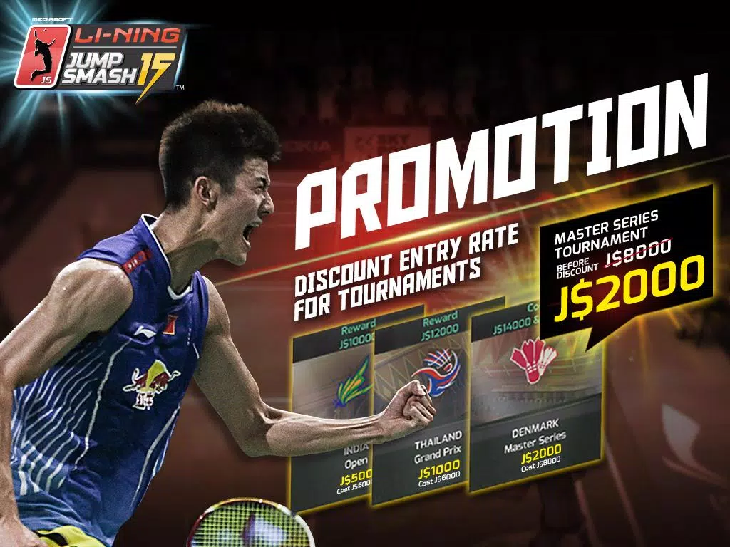 LiNing Jump Smash 15 Badminton Screenshot 0