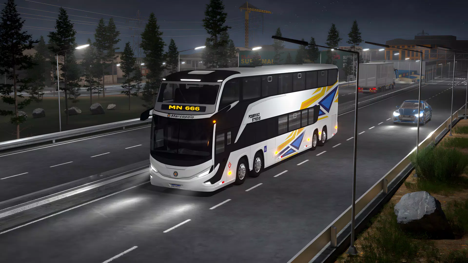 Bus Coach Simulator: City Bus Tangkapan skrin 2