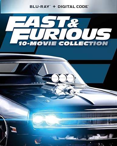 Blu-Ray + Digital Fast & Furious: 10 Movie Collection