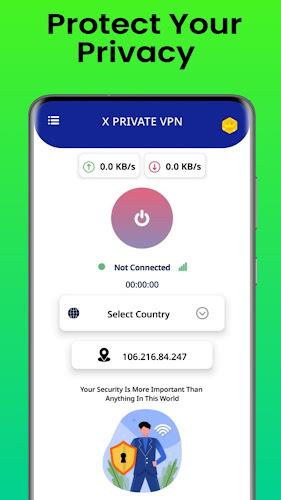 X Private VPN - XXXX Proxy Screenshot 0