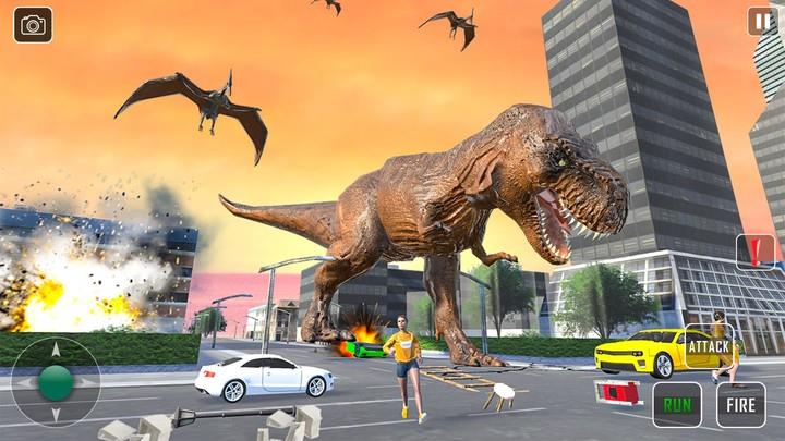 Dinosaur City Rampaging Ekran Görüntüsü 2