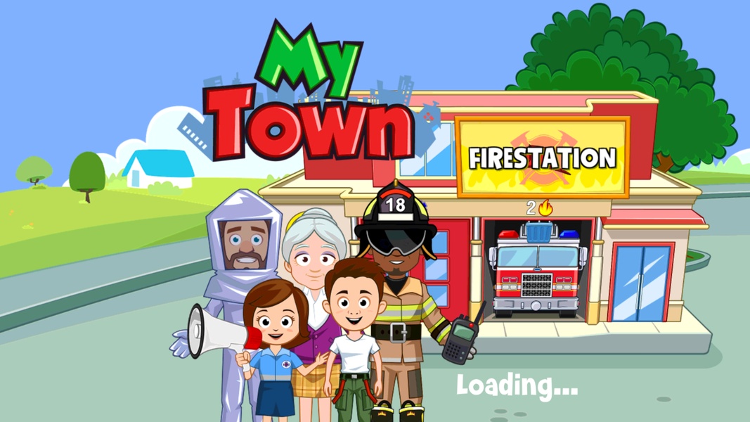 My Town : Firestation Free Screenshot 0