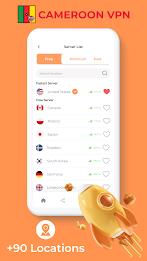 Cameroon VPN - Private Proxy應用截圖第2張