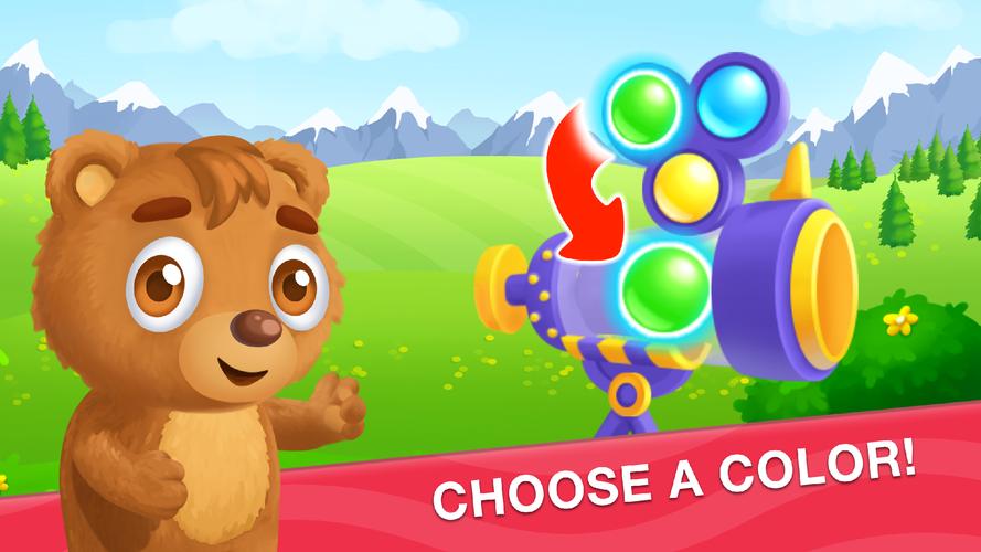 Kids shooter for bubble games 스크린샷 0