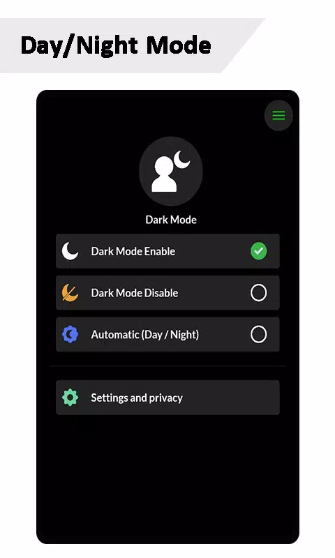 Dark Mode スクリーンショット 3