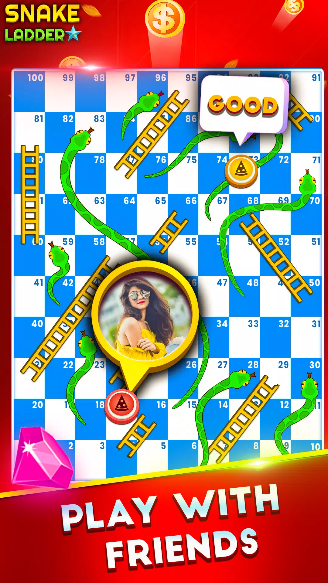 Snakes and Ladders Star ဖန်သားပြင်ဓာတ်ပုံ 3