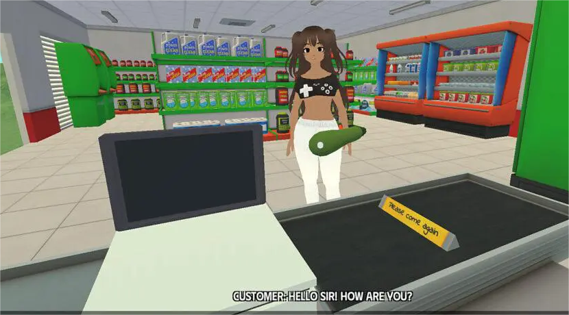 LEWD CASHIER Captura de tela 2