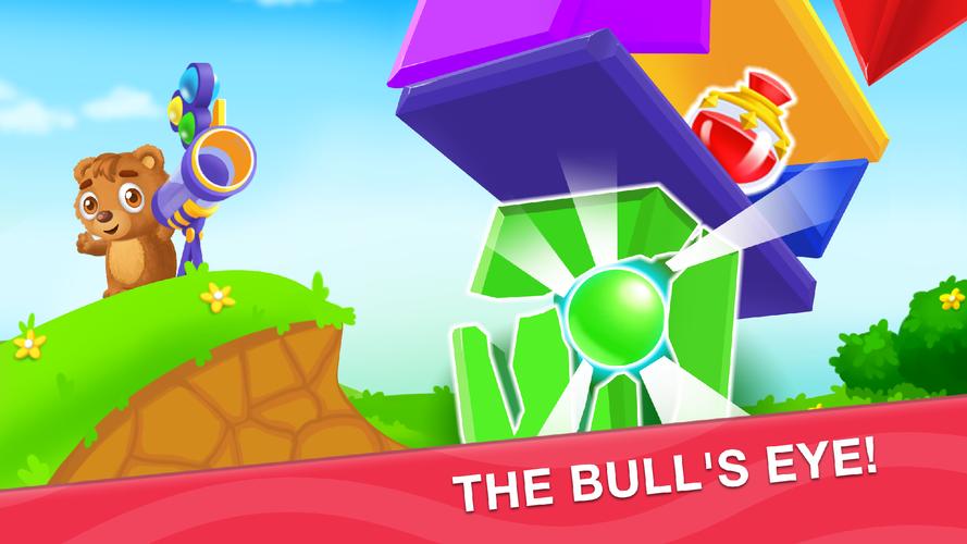 Kids shooter for bubble games 스크린샷 2