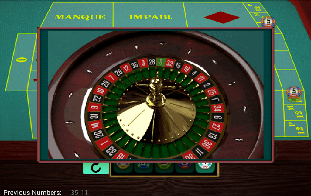 French Roulette Simulator Captura de pantalla 1