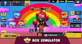 Box Simulator Mandy Brawl Star Screenshot 1