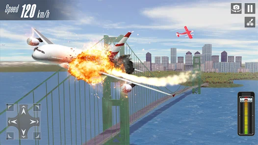 Plane Crash 3d: Airplane Games Screenshot 1