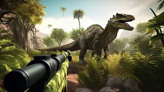 Angry Dinosaur Shooting Game Screenshot 0