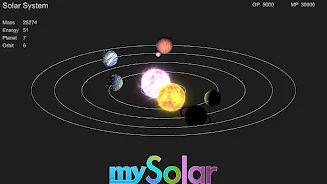 mySolar - Build your Planets Captura de pantalla 0