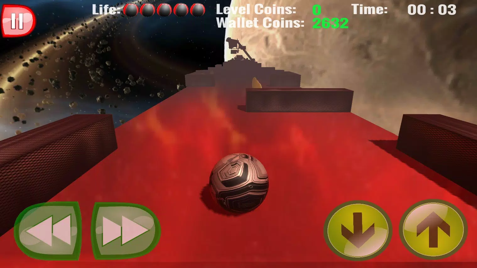 Space Ball: Balance Game Screenshot 1