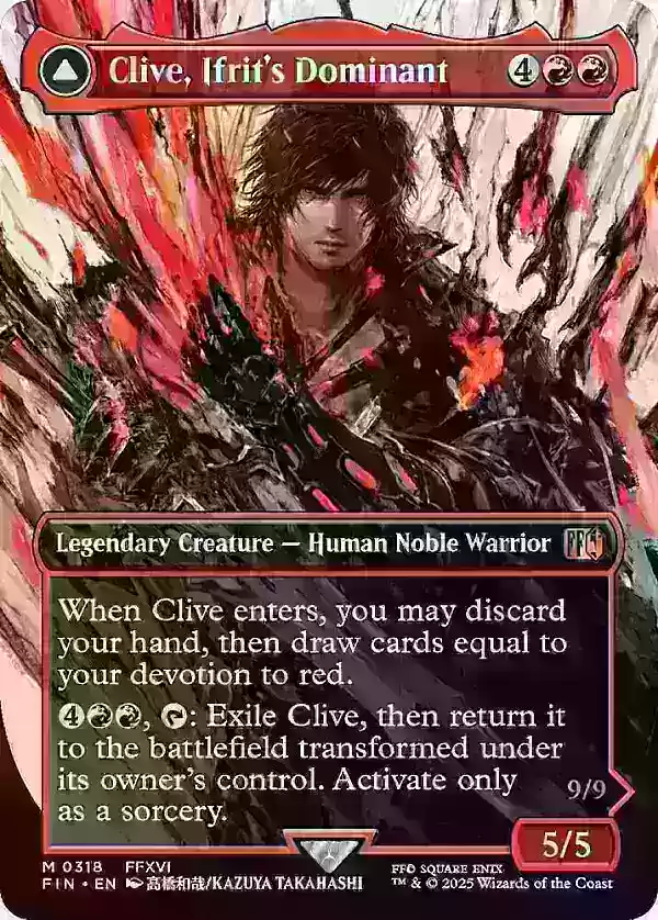 Clive Borderless Card