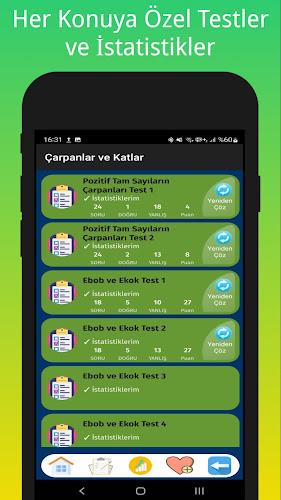 8. Sınıf Test Çöz Tüm Dersler Скриншот 2