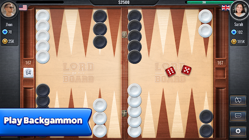 Backgammon - Lord of the Board Captura de tela 0