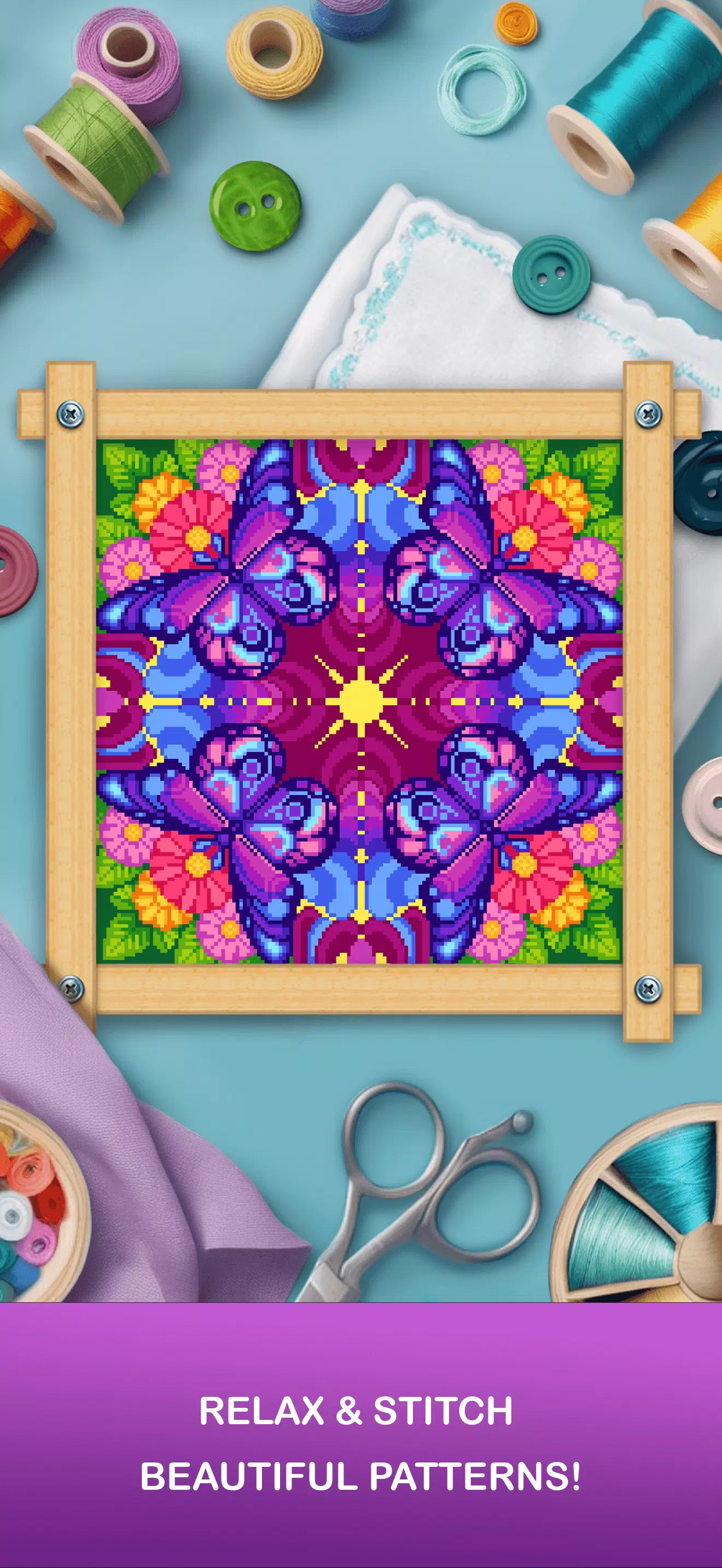 Cross Stitch: Relax & Color ภาพหน้าจอ 3