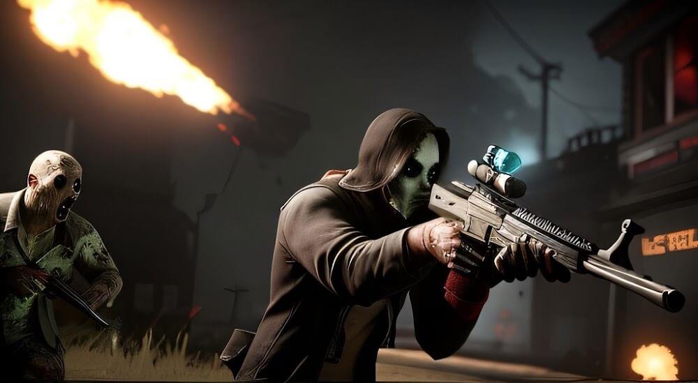 Zombie Sniper FPS: Under Ashes Screenshot 1