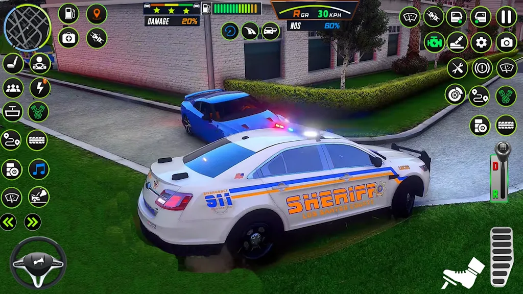 US Police Car Chase: Cop Games Captura de tela 3