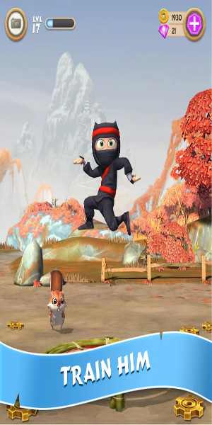 Clumsy Ninja Captura de tela 0